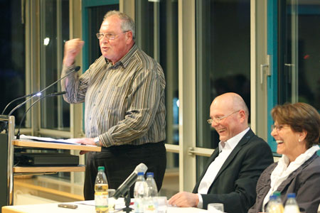 ... mit Inge Hafner, Altenhilfefachberaterin des Landkreis Esslingen, bei Ihrem Impulsreferat.