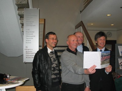 Buchpräsentation "Dettinger Gasthausgeschichte", November 2010